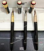 Copy Montblanc Heritage Collection Rouge Et Noir Spider Rollerball Black Resin